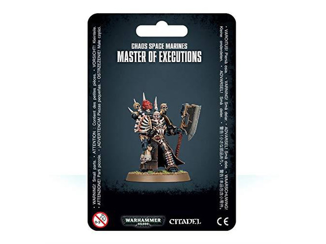 Games Workshop Warhammer 40k - Space Marine du Chaos Master