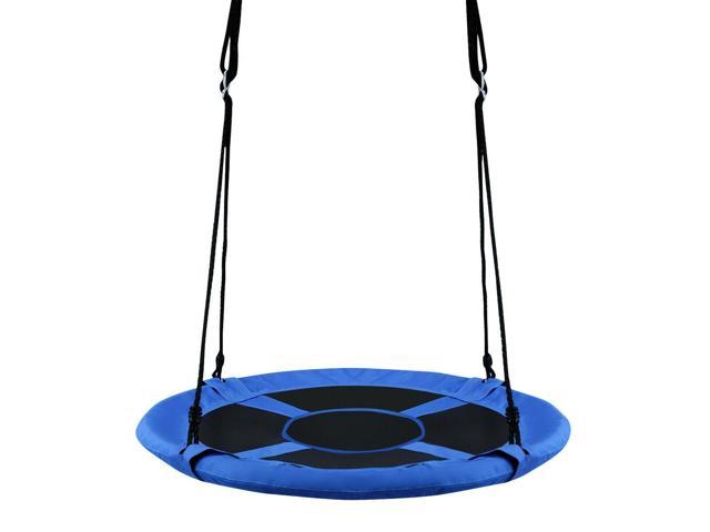 40 Flying Saucer Tree Swing Indoor Outdoor Play Set Blue Newegg Com