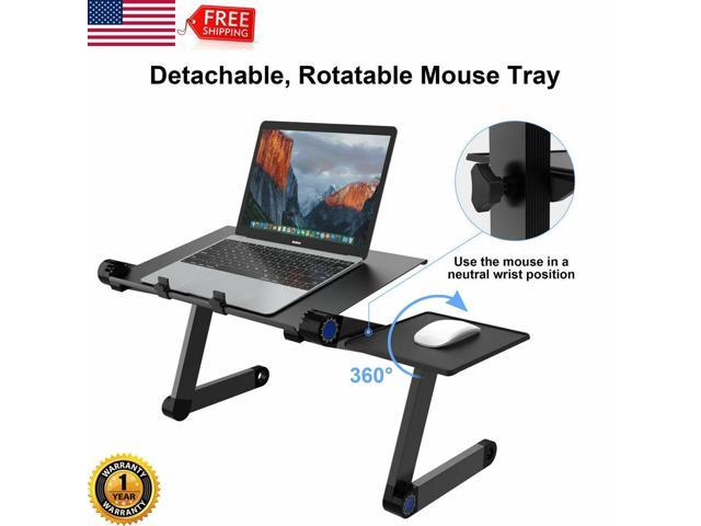 360 Adjustable Folding Laptop Table Lap Desk Bed Computer Tray