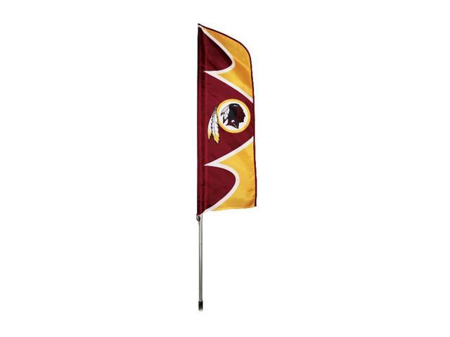 Party Animal Redskins Swooper Flags - United States - Washington - 42" x 13" - Durable, Weather Resistant, UV Resistant, Lightweight, Dye Sublimated - Polyester