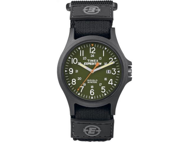 timex green dial watch