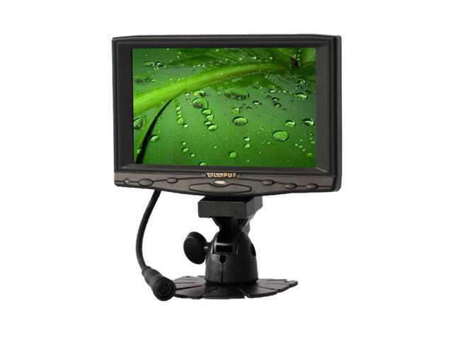Lilliput 619-70NP/C/T 7" Touch Screen Control HDMI Monitor With VGA Connect With Computer AV Input, Built-in Speaker + Remote Control