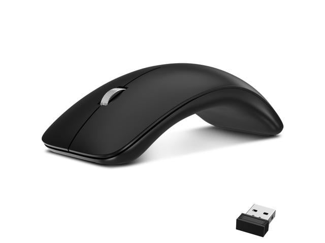 Delton S10 Curved Wireless Ergonomic Mouse Computer Accessory Input 