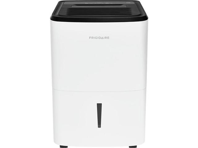 FFAD5033W1 16 Dehumidifier With 50 Pint Capacity; Energy Star; Washable Filter; Custom Humidity Control and Continuous Drain Option; in White