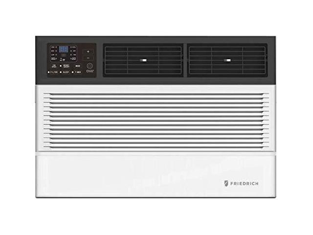 Friedrich CCW06B10A 20" Chill Premier Smart Room Air Conditioner with BTU Cooling Capacity, Auto Restart, Washable Antimicrobial Air Filter and 3 Speeds in White (6000 BTU)