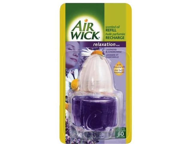 Air Wick Scented Oil Refill Relaxation Lavender & Chamomile 0.67oz Bottle Blue