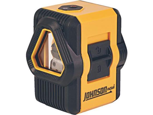 Johnson Level Cross Line Laser Level 40 6648 Unit Each Newegg Com