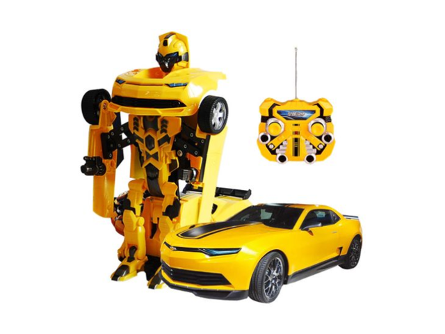 remote control cars that turn into transformers