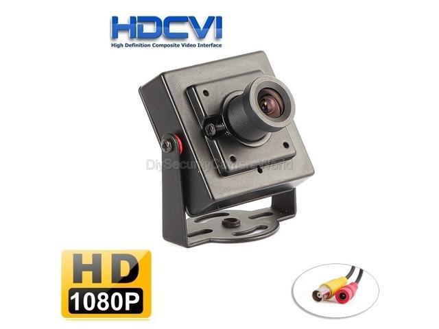 with Bracket HD-CVI Spy Mirror Covert Camera 2.4MP 1080p Invisible Lens 