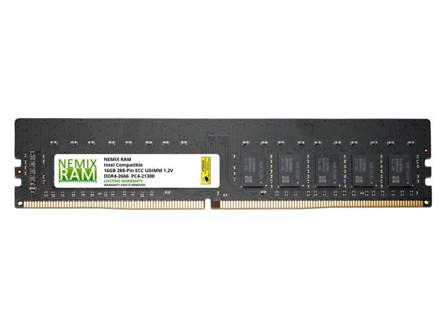 16GB UDIMM 2Rx8 Memory for Fujitsu Esprimo D757 DDR4-2666 by Nemix Ram