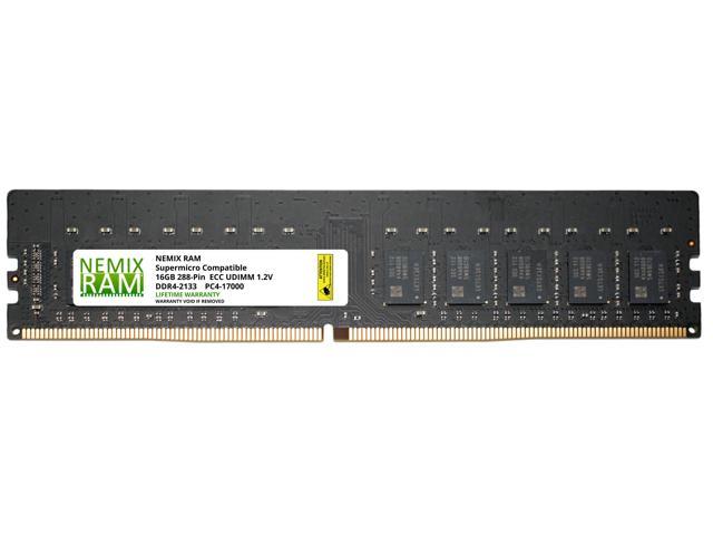 MEM-DR416L-CL01-EU21 16GB Memory Compatible With Supermicro by NEMIX RAM