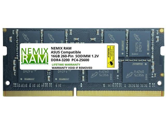 DDR3-1866 SODIMM 2Rx8 Memory for ASUS Mini PCs 2 x 8GB NEMIX RAM 16GB Kit