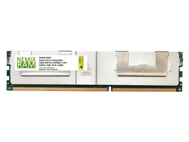 Supermicro MEM-DR332L-SL01-LR16 32GB DDR3 1600 LRDIMM Server