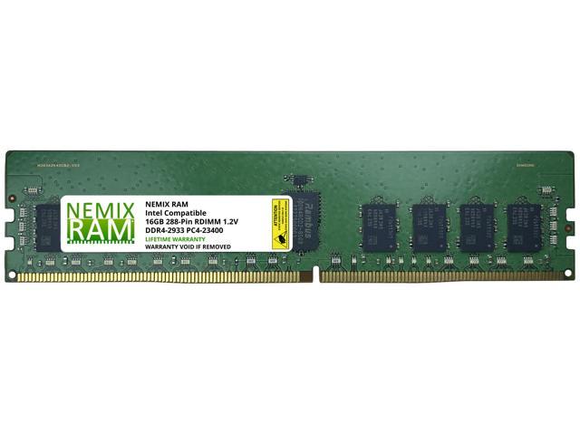 NEMIX RAM 16GB DDR4-2933 2Rx8 RDIMM for Intel S2600KP