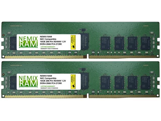 4x8GB NEMIX RAM NE3302-H111F for NEC Express5800/A1040e 32GB RDIMM Memory