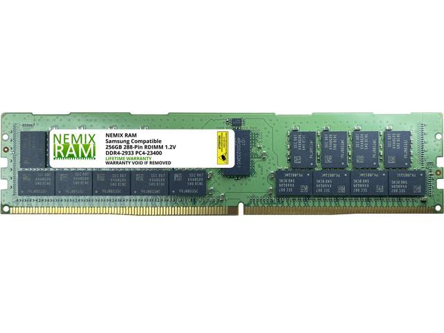 NEMIX RAM 256GB Replacement for Samsung M393ABG40M52-CYF DDR4-2933 ECC RDIMM 8Rx4