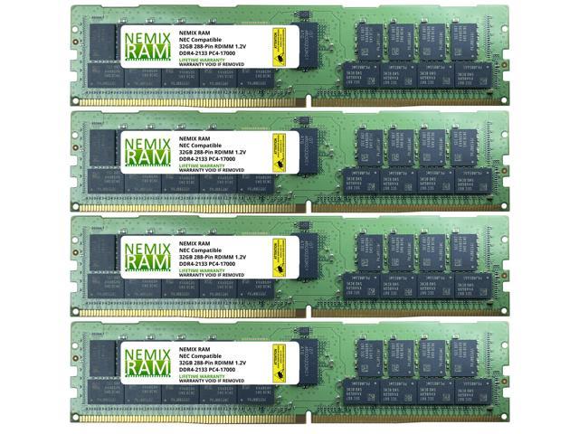 NEMIX RAM NE3302-H052F for NEC Express5800/A1040d 128GB (4x32GB) RDIMM  Memory