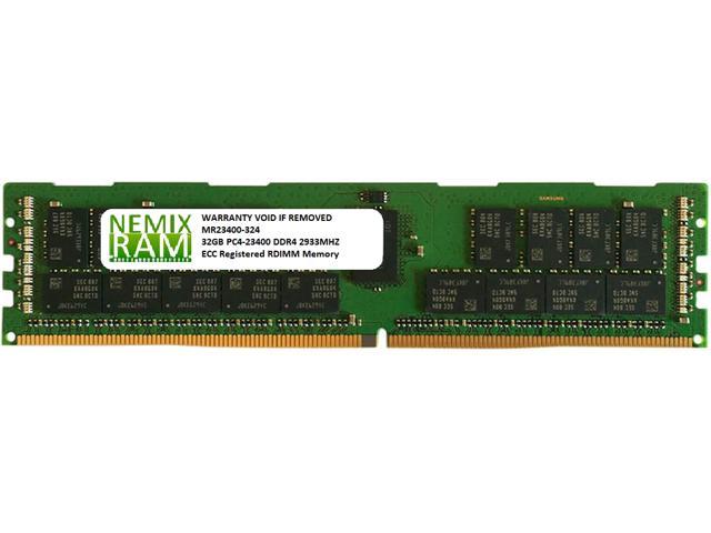 Nemix Ram 32GB Memory for Apollo 4200 G10 Server DDR4 2933MHz PC4-23400 ECC Registered RDIMM 2Rx4 Server Specific Ram 