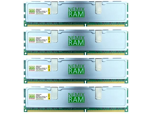 NEMIX RAM EXTREME 32GB (4 X 8GB) DDR3-1866 PC3-14900 Desktop Memory