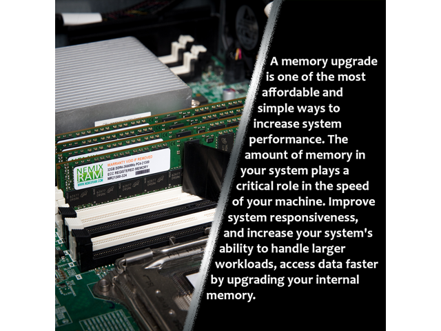 64GB (2 x 32GB) DDR4-2933 PC4-23400 SODIMM Laptop Memory by Nemix Ram