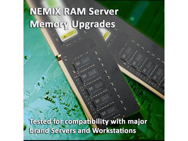 NEMIX RAM 64GB 2x32GB DDR4-3200 PC4-25600 2Rx8 ECC Unbuffered