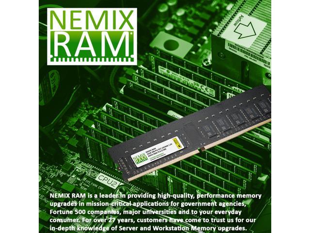 NEMIX RAM 128GB 4x32GB DDR4-3200 PC4-25600 2Rx8 ECC Unbuffered