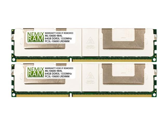贅沢 for NE3302-H013F RAM NEMIX NEC 送料無料 Mem LRDIMM (2x64GB) 128GB  Express5800/A1040b メモリー - www.collectiviteslocales.fr