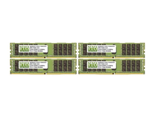NEMIX RAM NE3302-H052F for NEC Express5800/A2020d 128GB (4x32GB) RDIMM  Memory