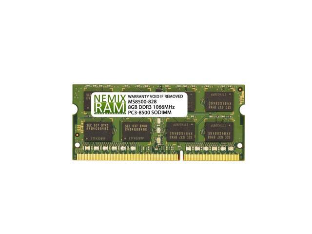 8gb 1x8gb Ddr3 1066 Pc3 8500 Sodimm Laptop Memory Ram Newegg Com