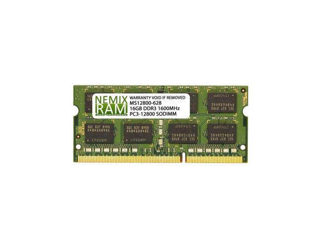 DDR3-12800 Laptop Memory OFFTEK 8GB Replacement RAM Memory for IBM-Lenovo ThinkPad W530 Quad Core