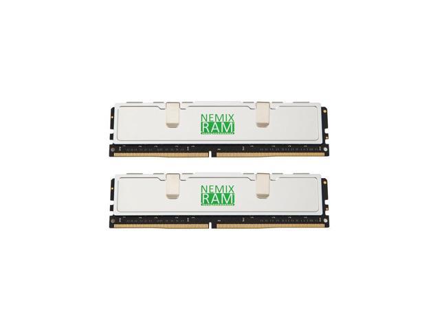 Nemix Ram Silverline 32GB (2x16GB) DDR4 2666 PC4-21300 PC Gaming Memory
