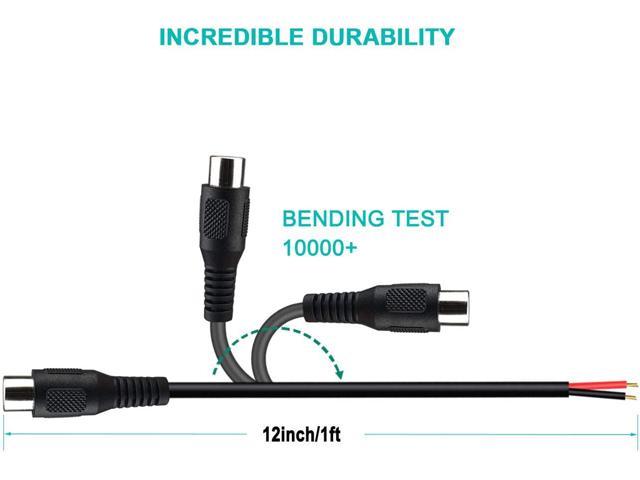 Câble audio/vidéo camping-car -Câble adaptateur Jack 3,5 / RCA femelle