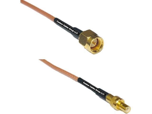 3 feet RG58 SMA Male to SMA Male RF Coaxial Cable