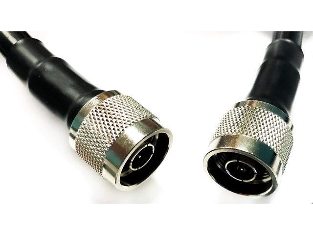 US  MADE    LMR-400  50 FT  N male to N  male  COAX CABLE  Antenna CNT-400 