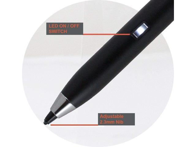 Compatible with Dell Inspiron 3000 Laptop 15.6 2021 Broonel Black Fine Point Digital Active Stylus Pen