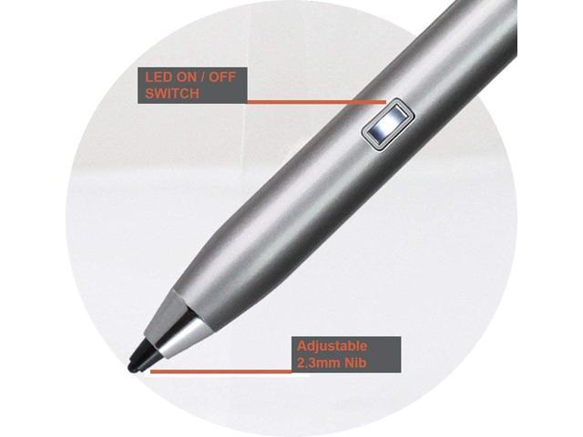 Broonel Grey Fine Point Digital Active Stylus Pen Compatible with The Acer Predator Helios 300 Gaming Laptop 15.6 