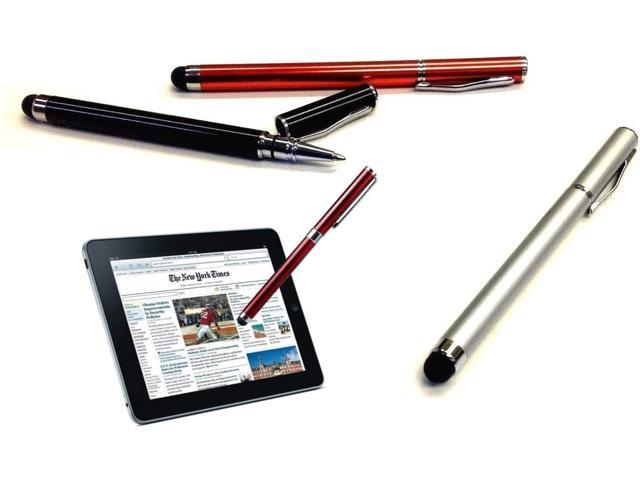 Tek Styz PRO Custom Stylus + Writing Pen with Ink for Nintendo Switch Lite! [3 Pack Silver Red Black] - Newegg.com