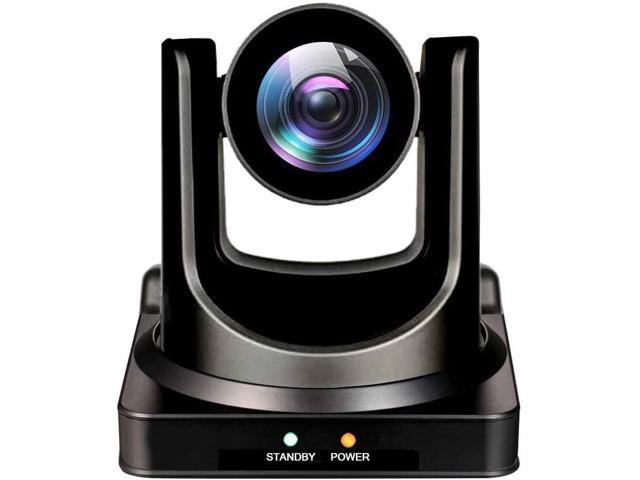 AVKANS PTZ Camera, 20X-SDI Live Streaming Camera with Simultaneous HDMI / 3G-SDI/IP Streaming Outputs, PoE vMix OBS Supports