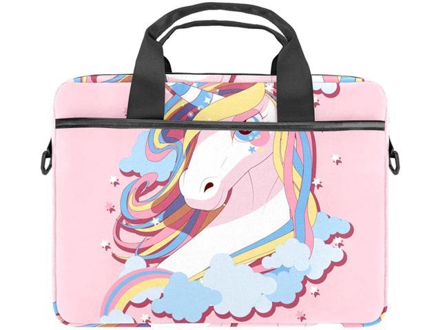 Unicorn Magical Horse Laptop Bag,Shoulder Case Laptop Sleeve Bag Briefcase 
