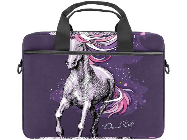 Unicorn Magical Horse Laptop Bag,Shoulder Case Laptop Sleeve Bag Briefcase 