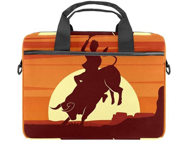 Deer Printed Laptop Shoulder Bag,Laptop case Handbag Business Messenger Bag Briefcase 