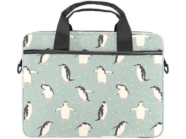 Cats Riding Sharks Printed Laptop Shoulder Bag,Laptop case Handbag Business Messenger Bag Briefcase 
