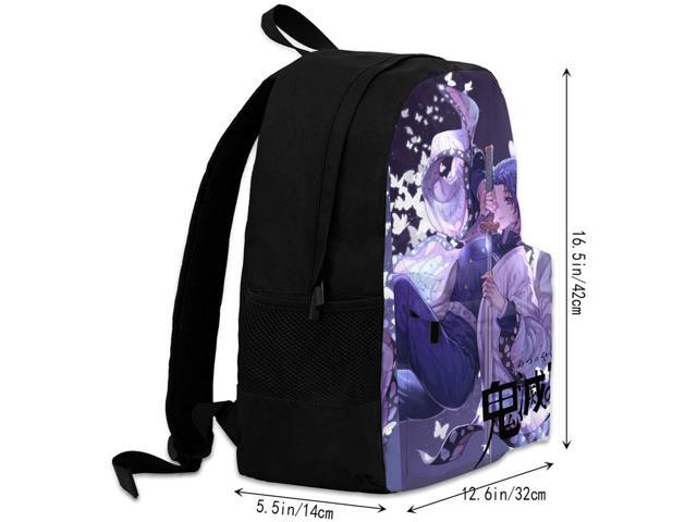 Laptop Backpack Boys Grils Dragonfly Purple School Bookbags Computer Daypack for Travel Hiking Camping