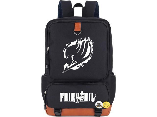 Roffatide Anime Fairy Tail Luminous Backpack Cosplay Laptop Bag 