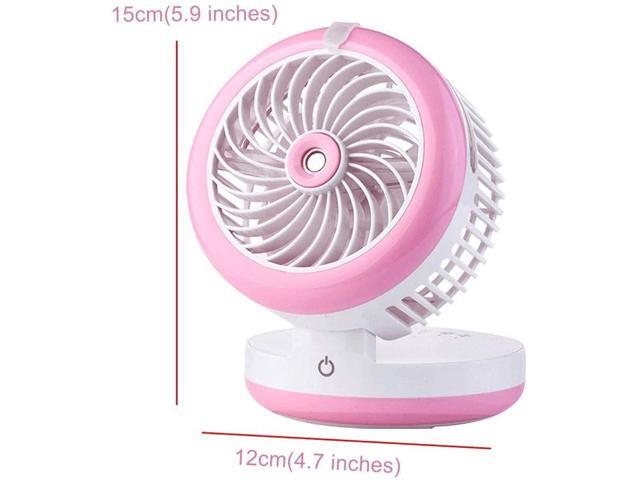 Black Pink SCDFS Mini Classic Personal Vintage Air Circulator Fan Blue Color : Blue
