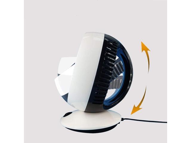 Color : Green L-SHISM Fans Small Fan Mute Mini Air Cooling Fan USB Colorful Lights Fan Summer Home Bedroom Study for Summer 