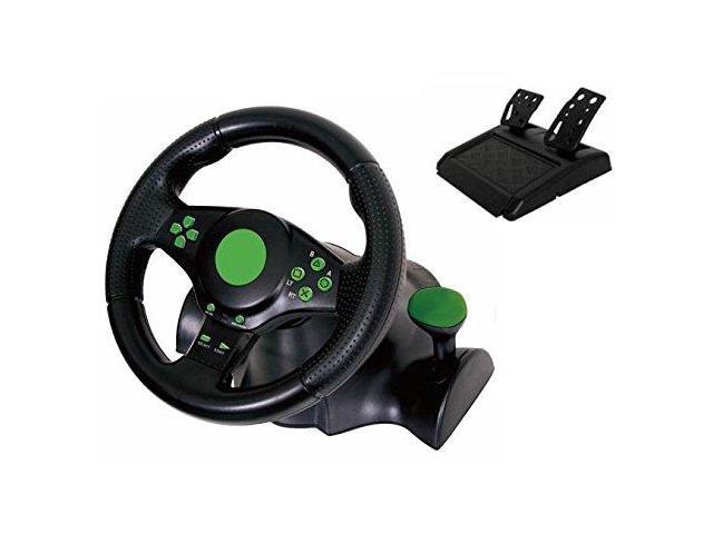 xbox 360 steering wheel and pedals