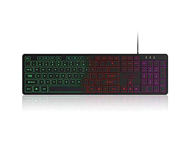 Color : Black axis JINXUXIONGDI RGB Game Mechanical Mouse Keyboard Set USB Interface Wired Backlit Game Home Office Computer Notebook Typing White, Black Axis, Blue Axis