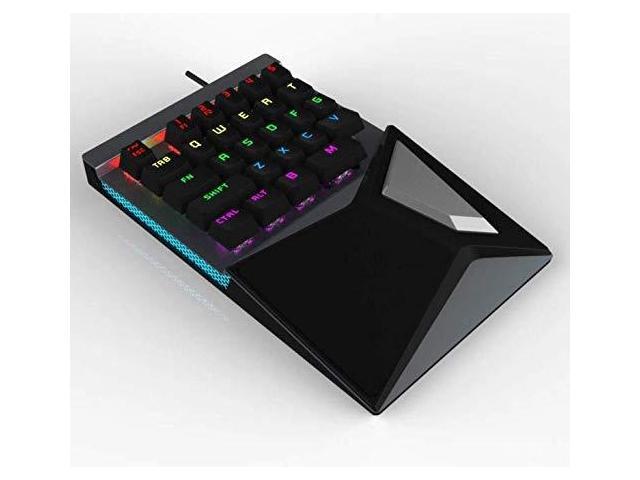 LIUFENGLONG Illuminated Gaming Keyboard Wired Laptop USB Mechanical Feel Keyboard Professional Gaming Keyboard
