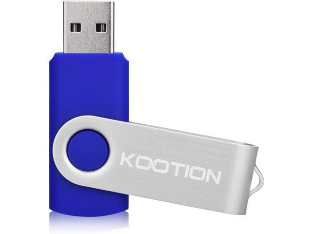 KOOTION 5 X 2GB USB Flash Drives Thumb Drives Memory Stick USB 2.0 5 Colors: Black Blue Green Purple Red